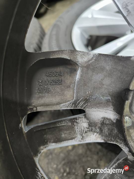 Felgi aluminiowe koła ms VW Polo 15 555x100 et śląskie Jastrzębie-Zdrój sprzedam