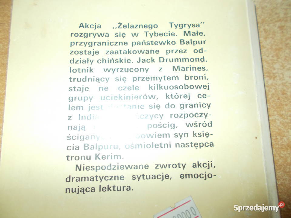 Jack Higgins Żelazny tygrys Głubczyce