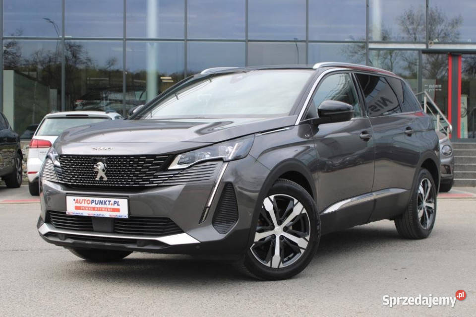 Peugeot 5008 2022r panorama Focal skóra masaże Kraków