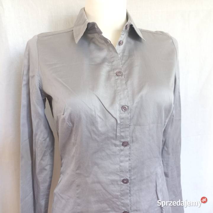 Koszula szara Bluzka damska r 38 bawełna Polska podlaskie Białystok