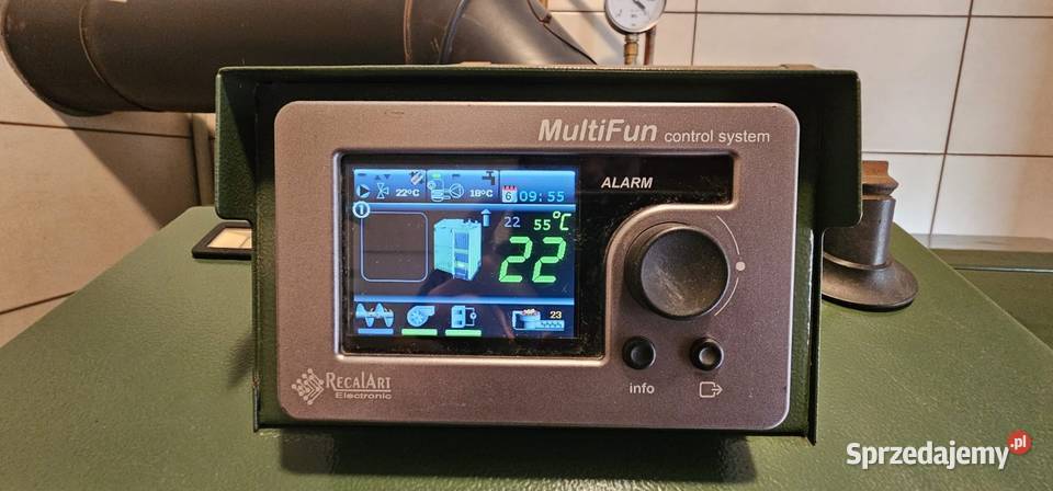 Kocioł węglowy CO z podajnikiem SAS SLIM 17 kW Wodzisław Śląski