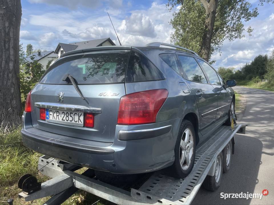 Peugeot 407 na części 16 hdi osobowe Zielona Góra