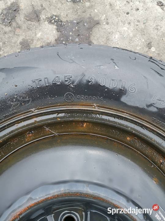 Koło dojazdowe chrysler Voyager Rozmiar 16" Czerwionka-Leszczyny