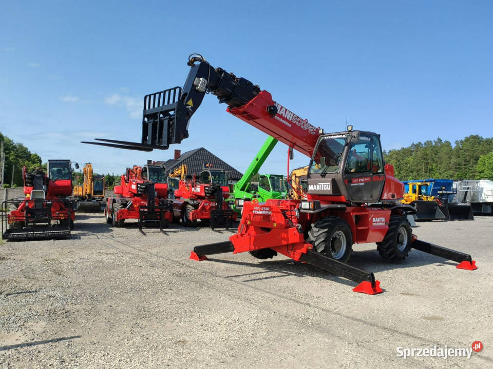 pozostałe Manitou MRT 2150 ROTO Ładowarka Widełki