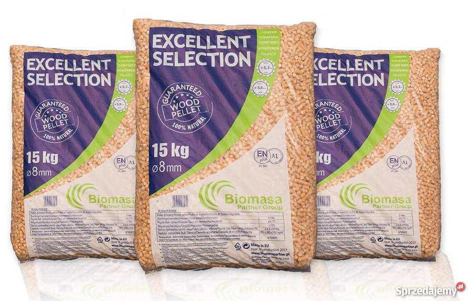 Pellet pelet drzewny Certyfikowany klasy PREMIUM mazowieckie Radom