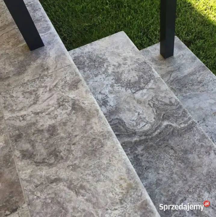 Stopnica Trawertyn DOLOMITI 135x33x3 Schody z Warszawa