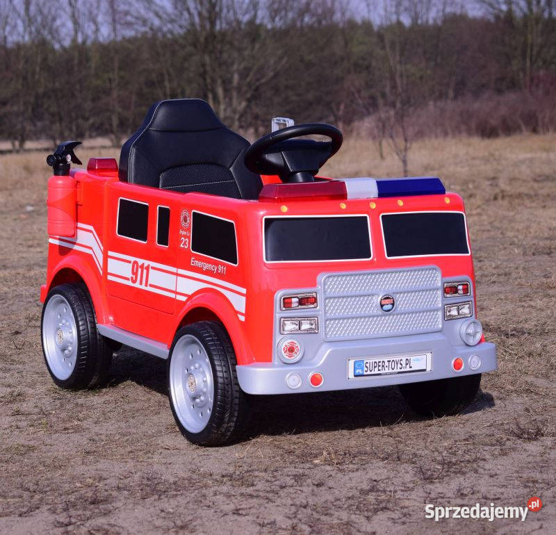 BAWIBUS Auto samochód na akumulator STRAŻ Myszków