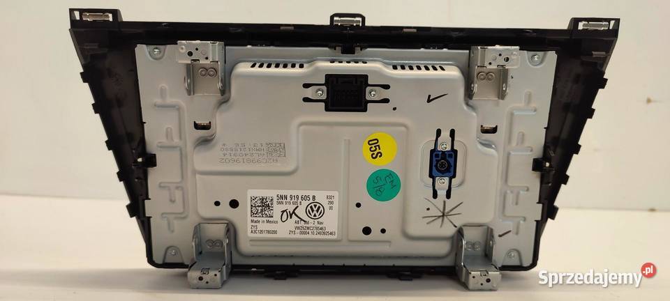 VW TIGUAN ALLSPACE EKRAN WYŚWIETLACZ 5NN919605B osobowe