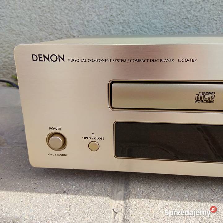 DENON ucdf07 odtwarzacz cd złoty szampański Świebodzice