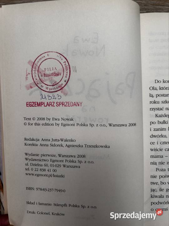 Pajączek na rowerze Ewa Nowak Wyszków