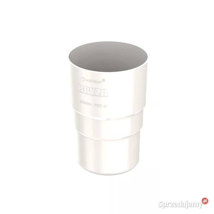 Bryza PVC Złączka rury spustowej 90 mm biały podlaskie Białystok sprzedam