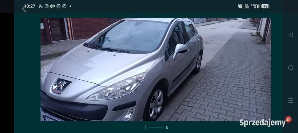 Peugeot 308 świętokrzyskie