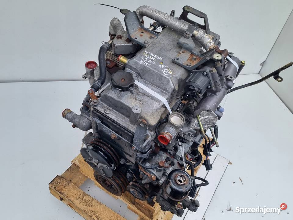 SILNIK KOMPLET Mitsubishi Pajero III 32 DID 167 Rudka