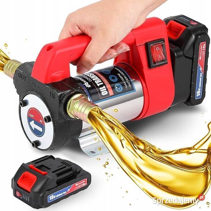 Bezprzewodowa elektryczna pompa diesla Myszyniec