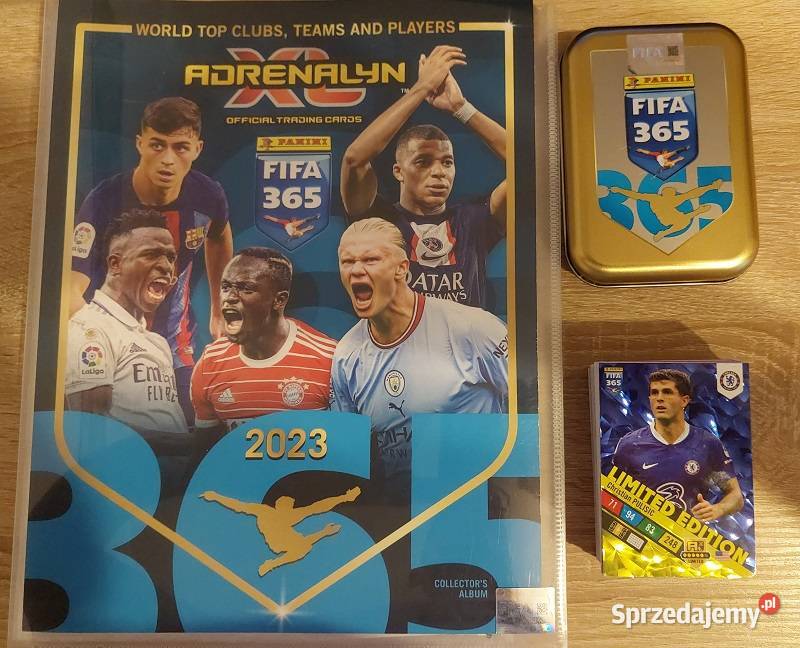 Sprzedaż kart FIFA 365 Adrenalyn XL 2023