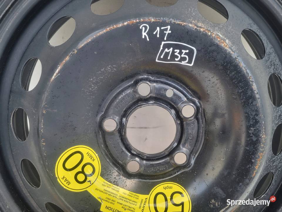 KOŁO DOJAZDOWE Volvo S80 V70 S60 I dojazdówka Chełm