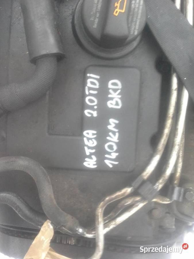 Seat Altea 20 TDi 140 silnik kompletny kod BKD Jastrzębie-Zdrój