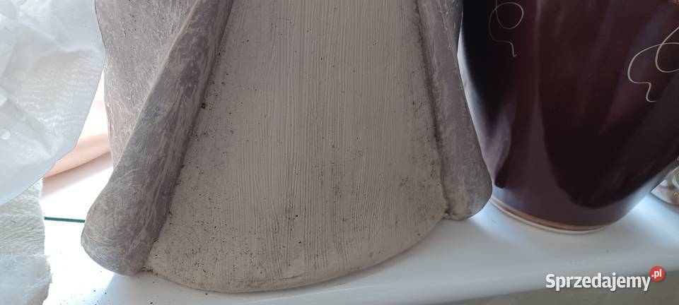 rzeżba gips 60 wys ANIOŁ z latarenką otwieraną wielkopolskie Poznań sprzedam