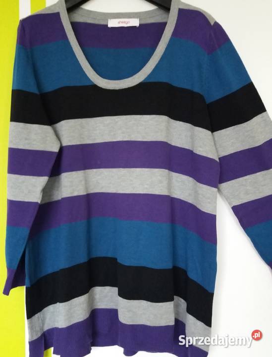 XXXL Lekki sweter tunika Sheego kolorowy Gliwice
