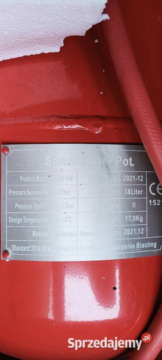 Sprzedam Piaskarkę Tarnów