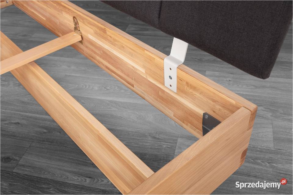 Łóżko Loftowe Dębowe SANNY 120x200 Wrocław