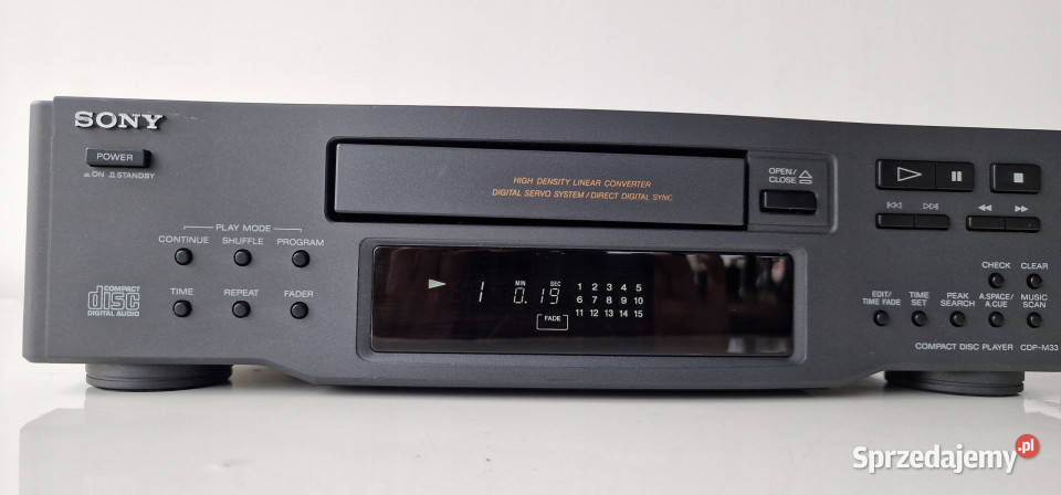 SONY odtwarzacz CD player CDPM33 Międzychód