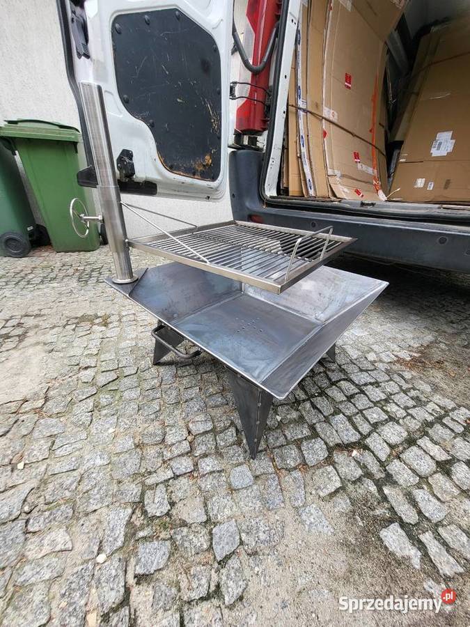 Palenisko Grill 2w1 solidny 3mm ruszt regulowany Olkusz