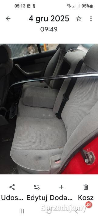 BMW E34KANAPA tylna do sedana Jastrzębia Góra