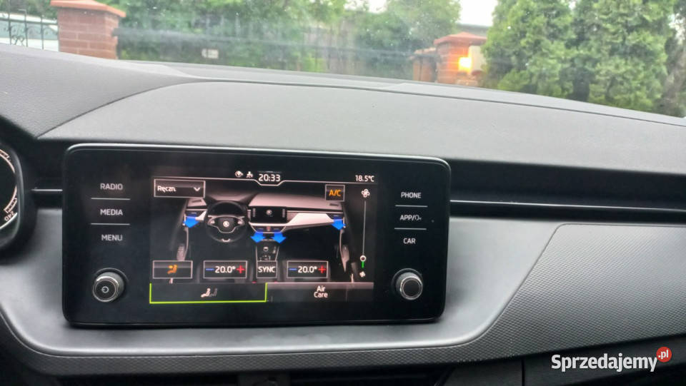 koda Scala DSG Salon 478 Export FV23 SmartLink Rok produkcji 2023 Gdańsk