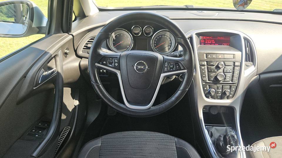 Opel Astra J Sedan 14 Turbo 140 LPG Salon benzyna+LPG mazowieckie Kańkowo