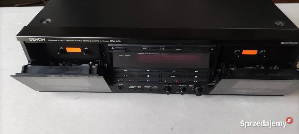 Magnetofon 2kasetowy DENON DRW850 Warszawa sprzedam