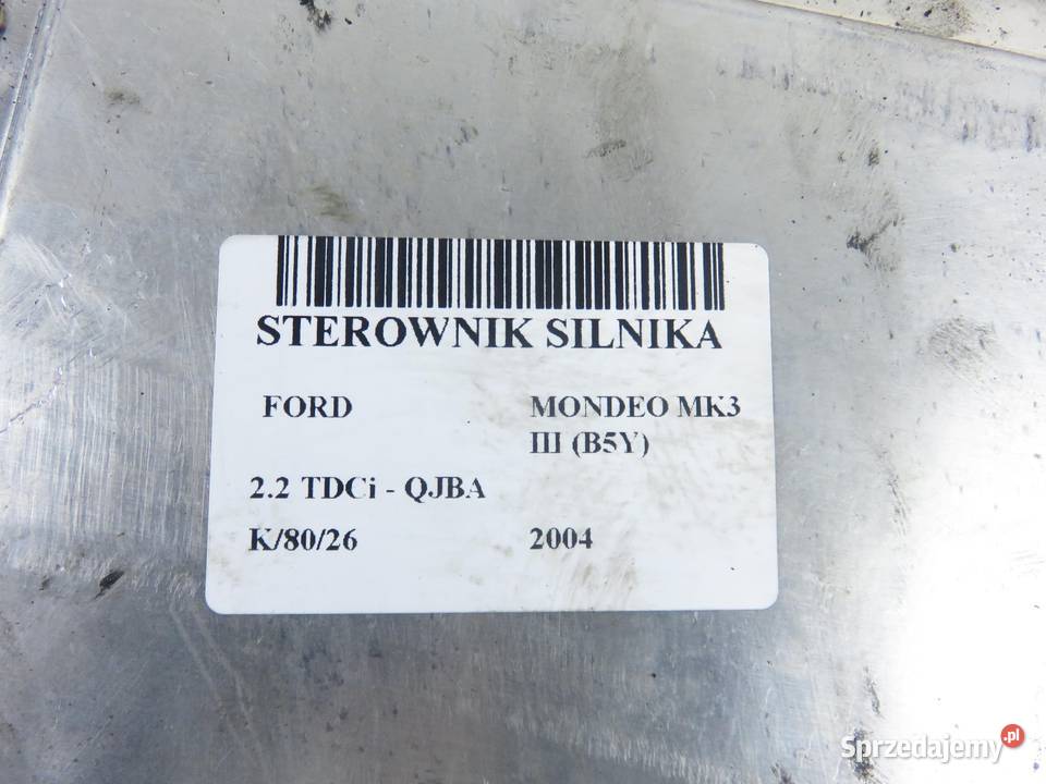 STEROWNIK FORD MONDEO MK3 III B5Y 22 TDCi QJBA małopolskie