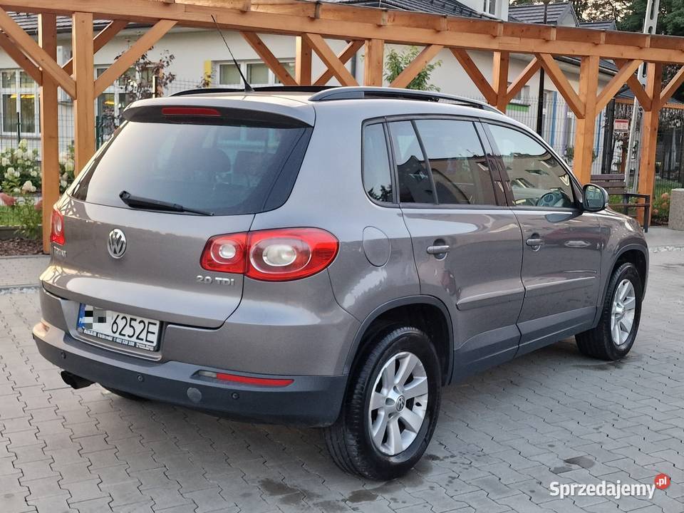 VW Tiguan 20 TDI 4X4 Panorama Grzane fotele relingi dachowe Ryglice