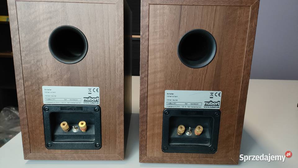 Kolumny podstawkowe Nubert nuBox 311 Para Stan Rypin