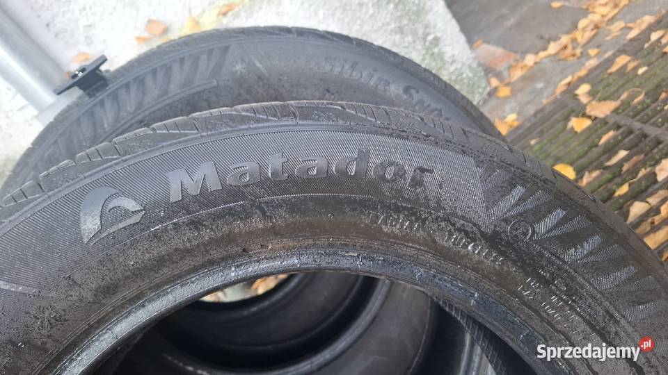 4 opony zimowe 205x60x16 Matador Samochodowe kujawsko-pomorskie Bydgoszcz sprzedam