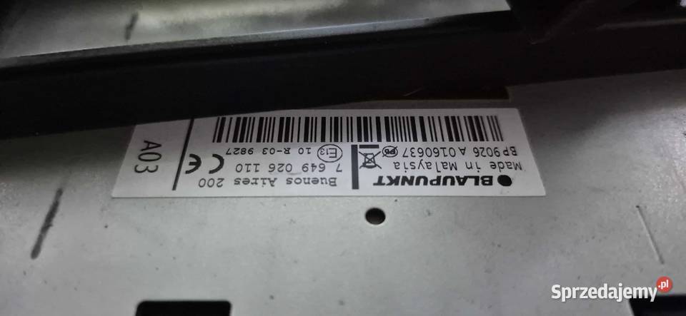Blaupunkt radio samochodowe AUX Łódź sprzedam
