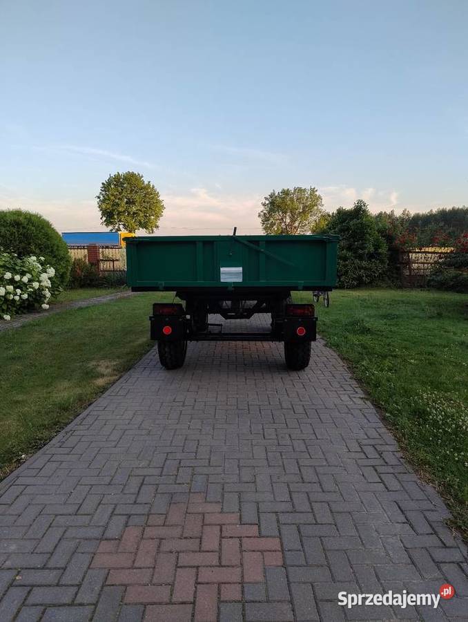 Przyczepa kaczka wywrotka 3 strony Klwatka Królewska