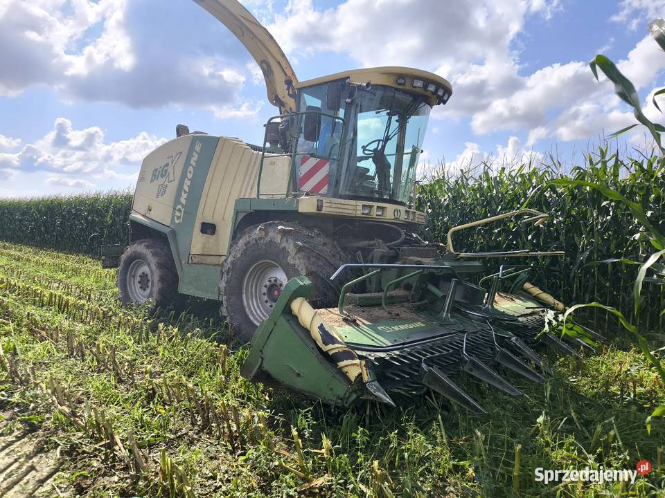 Sieczkarnia Krone Big X 650 4x4 Przystawka 8 Samojezdne Zawiercie