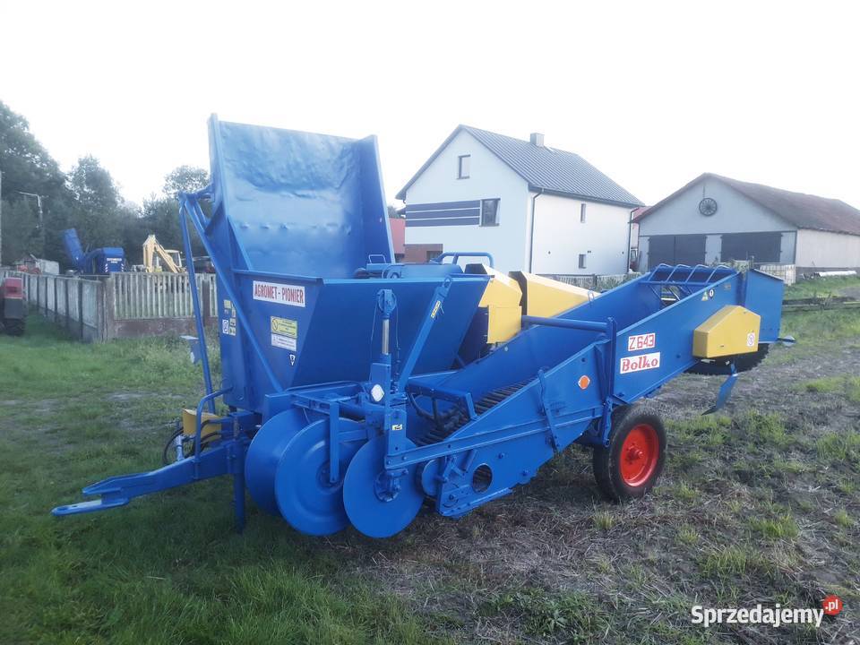 Kombajn Bolko nieuszkodzony Do ziemniaków i warzyw świętokrzyskie Probołowice