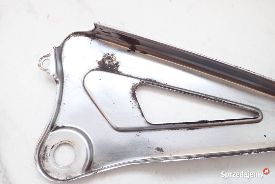 Dwie Osłony Chrom Kawasaki KZ 440 8092r Cruiser Podnóżki i stopki Strzelce Krajeńskie