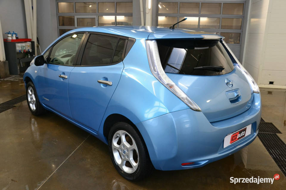 Nissan Leaf full elektryk 110 kamera cofania uszkodzony Leaf małopolskie Kęty