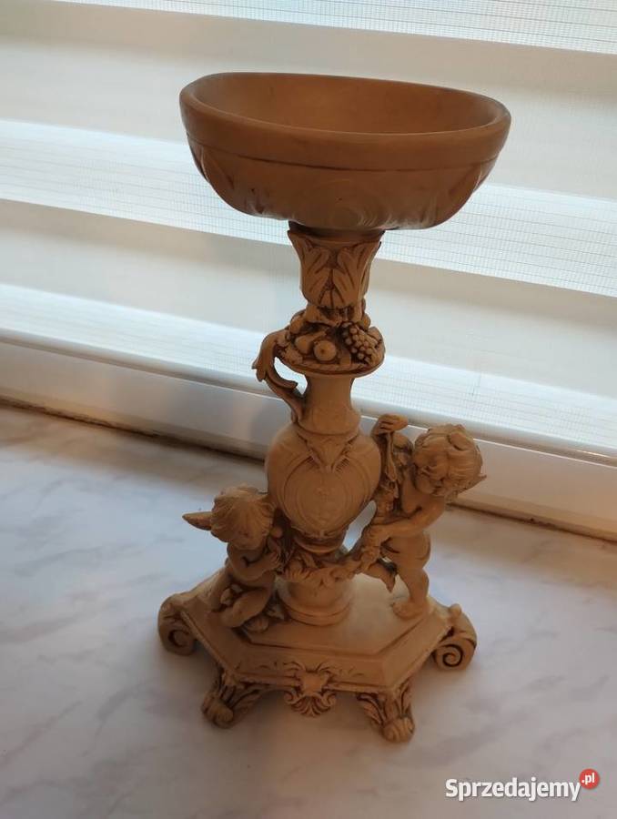 Figurka lampa świecznik vintage ASntini Wieliczka