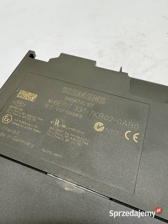 Siemens 6ES7 3317KB020AB0 AI Module Warszawa
