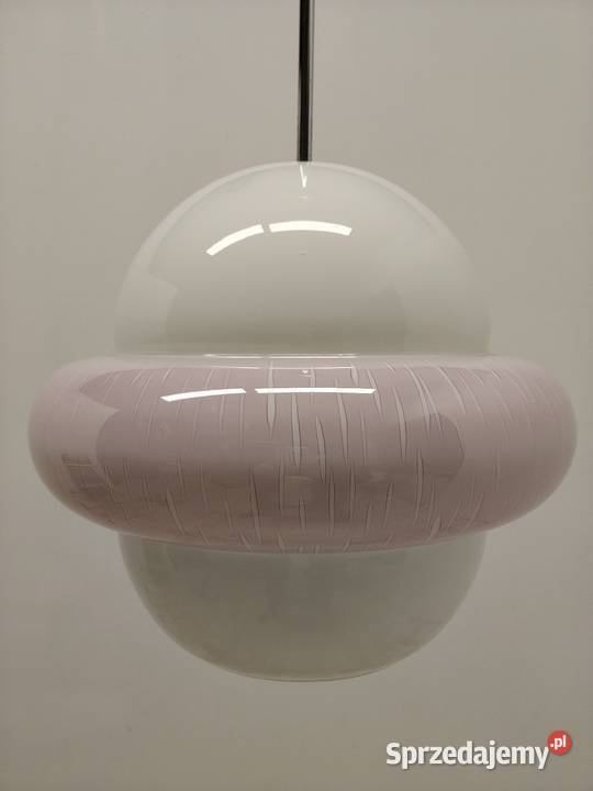 lampa wisząca szklana vintage design łódzkie Radomsko