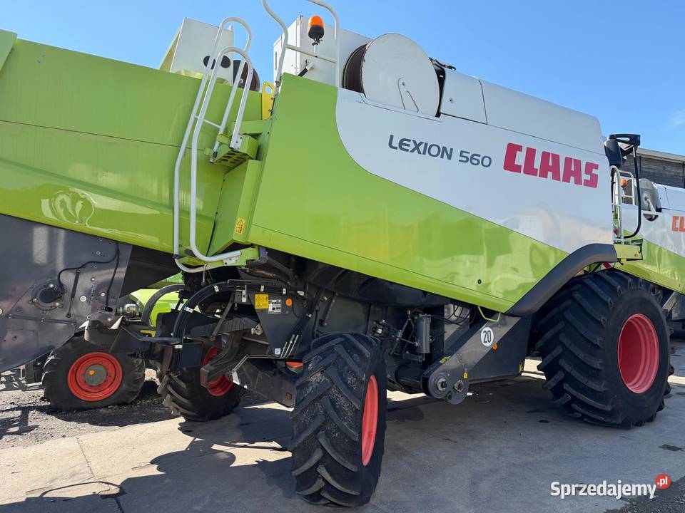 Kombajn zbożowy Claas Lexion 560 prod 2009 heder nieuszkodzony dolnośląskie Nowa Ruda