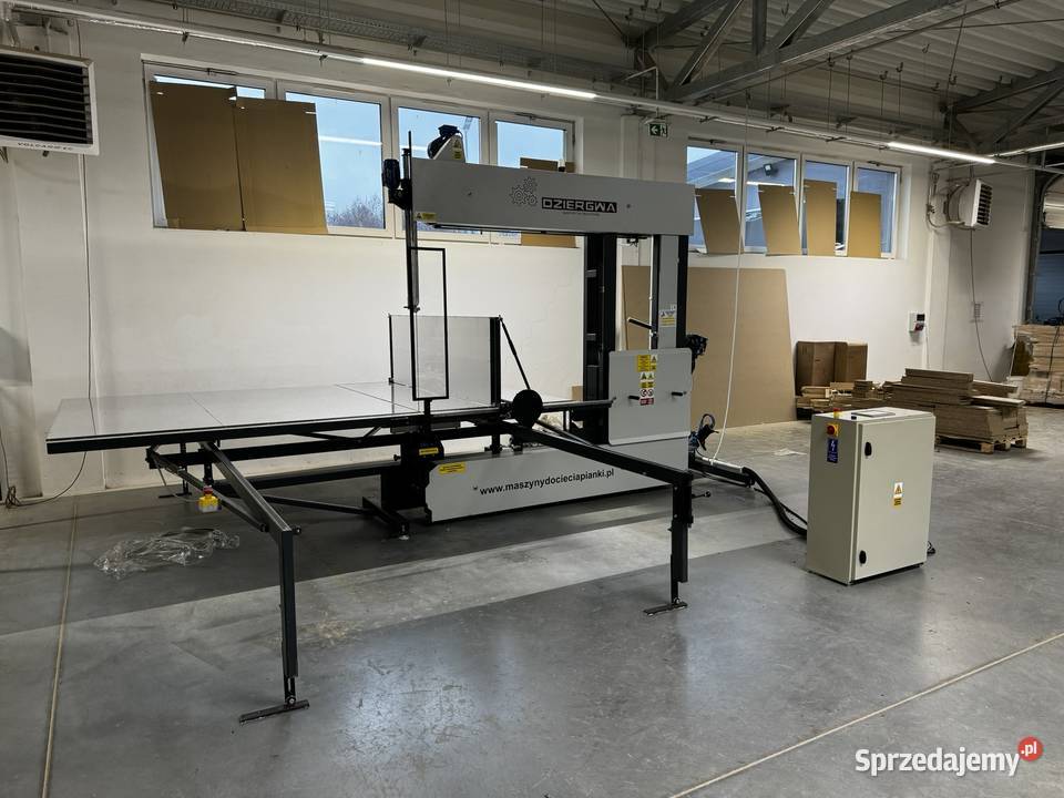 Maszyna do cięcia pianki pionowoskośna Kępno