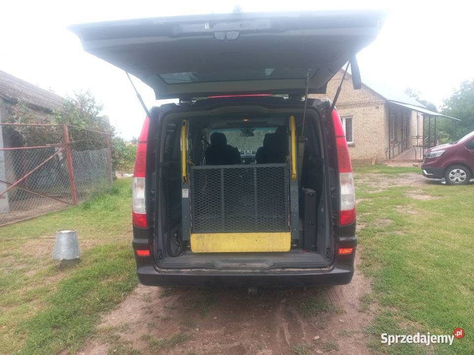 Mercedes vito niepełnosprawnego kierowcy Białystok