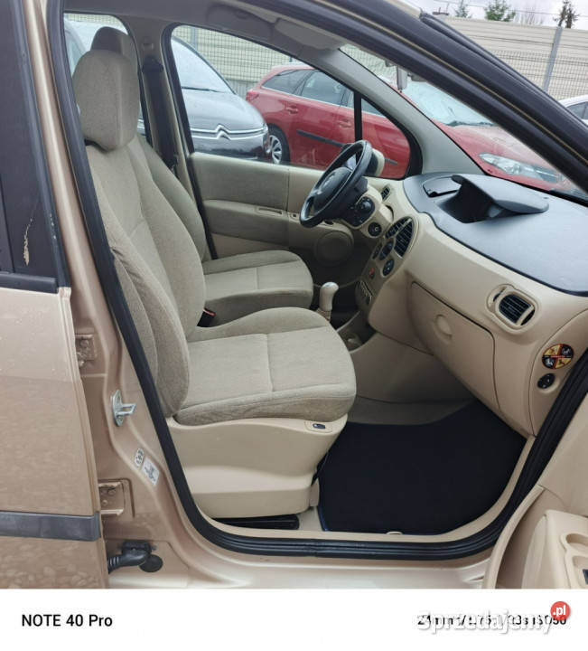 Renault Modus Zadbany Klima beżowy Chełm