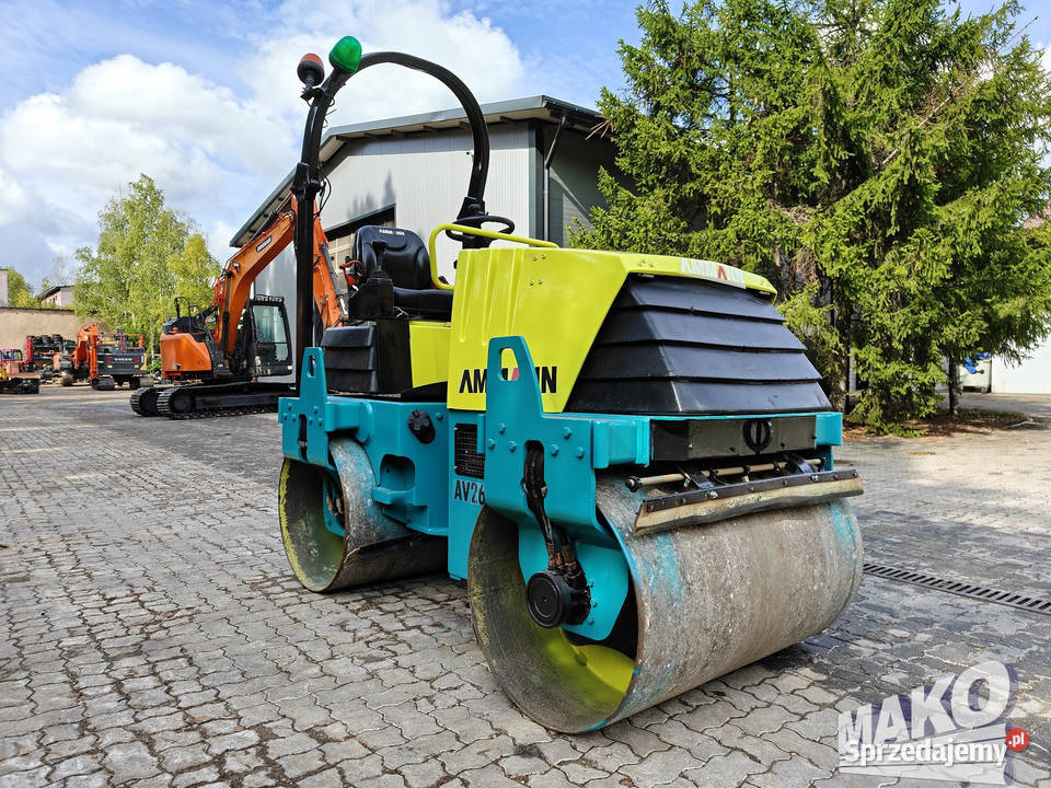 Walec dwubębnowy AMMANN AV262 Przegubowy tandem Ostrowiec Świętokrzyski sprzedam
