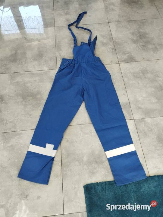 Spodnie ogrodniczki spawalnicze trudnopalne pomorskie